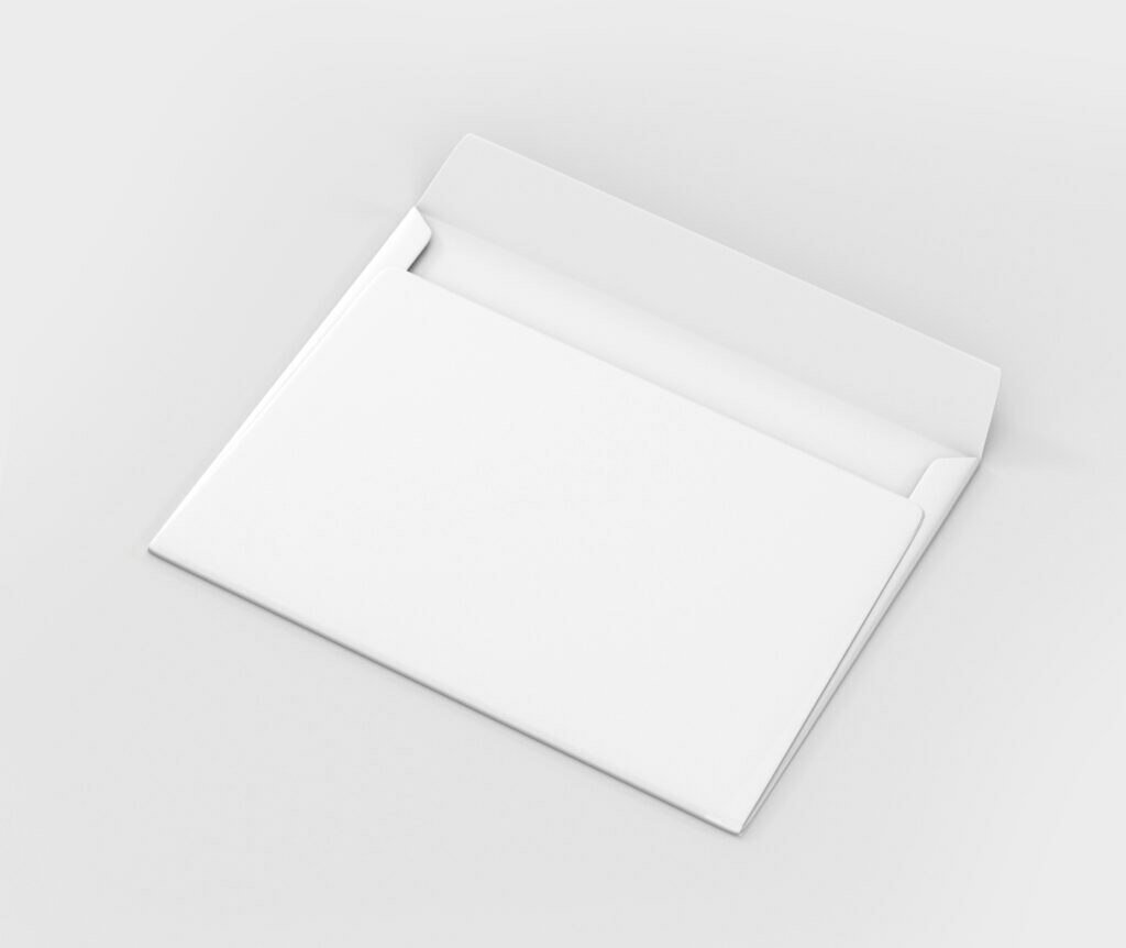 Конверт почтовый белый формат для писем плотный для документов С4 С5 DL