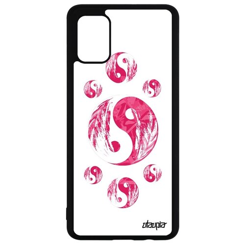 фото Красивый чехол для мобильного // samsung galaxy a51 // "инь и ян" буддизм дизайн, utaupia, белый