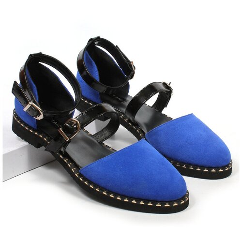 фото Туфли мисс таис, размер 43, черный, синий