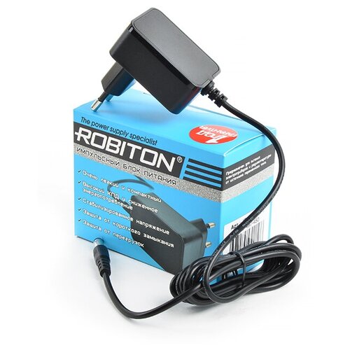 Robiton Блок питания Robiton IR12-500S 5,5х2,1/12 (-) robiton блок питания robiton ir12 1000s 5 5x2 5 12