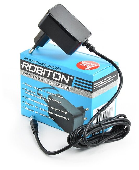 Robiton Блок питания Robiton IR12-500S 5,5х2,1/12 (-)