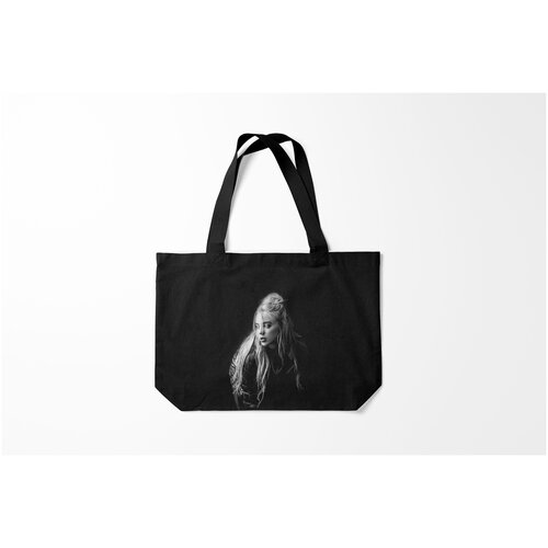 фото Сумка-шоппер / 46х35 см / разная музыка / billie eilish burnettie