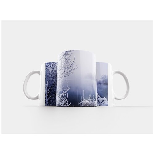 фото Кружка "зима, вода, деревья" 320 мл lotsprints