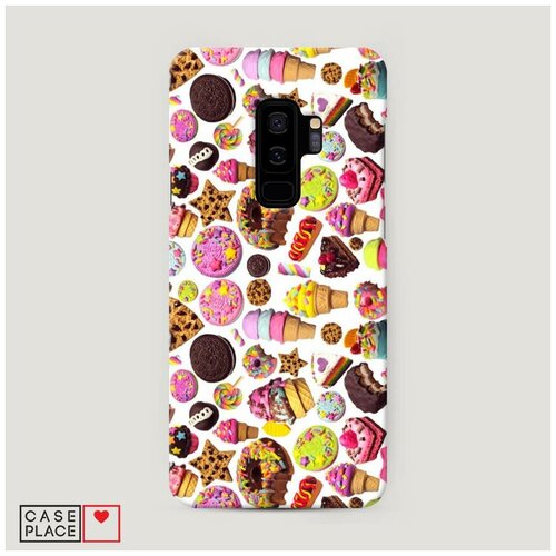 фото Чехол пластиковый samsung galaxy s9 plus еда арт 18 case place