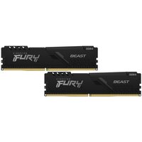 Оперативная память Kingston FURY Beast 8 ГБ (4 ГБ x 2 шт.) DDR4 3200 МГц DIMM CL16 KF432C16BBK2/8