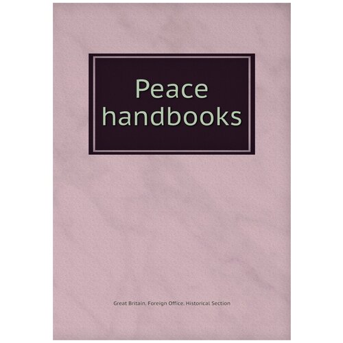 Peace handbooks