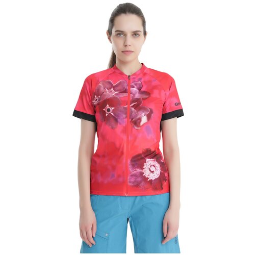 Велоджерси Gonso 2020 Fluela Da-Radtrikot-1/2-FZ High Risk Red (EUR:40)