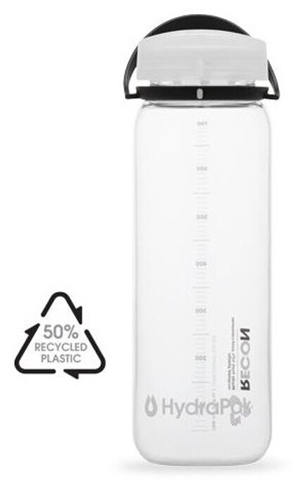 Бутылка для воды HydraPak Recon 0,75L черная (BR01W)