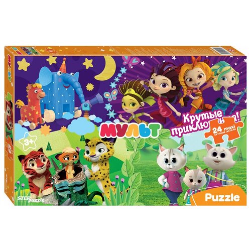 Мозаика puzzle maxi 24 Сказочный патруль и др. Мульт (0+ Медиа) мозаика puzzle 35 maxi тима и тома мармелад медиа