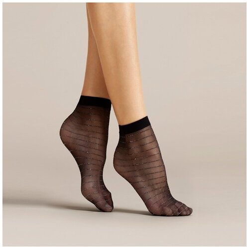 фото Женские носки fiore черные, размер un
