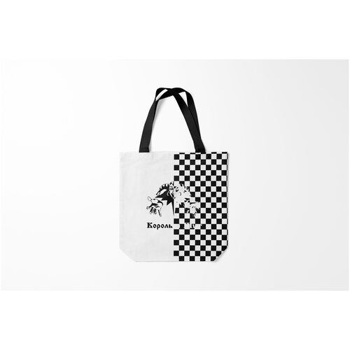 фото Сумка-шоппер / 40х40 см / рок / король и шут burnettie