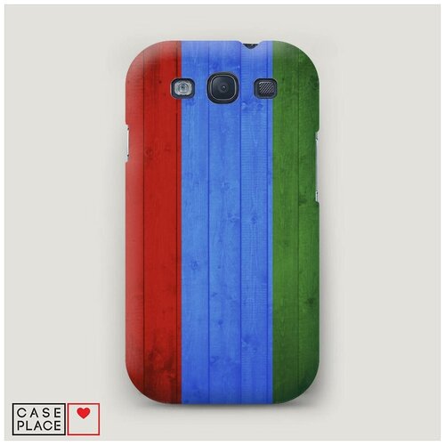 фото Чехол пластиковый samsung galaxy s3 флаг дагестана case place