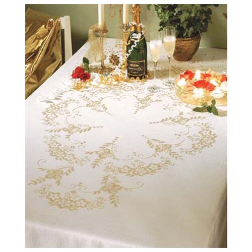 фото Набор для вышивания anchor: скатерть classic tablecloth 140*240см, mez, 9240000-05730