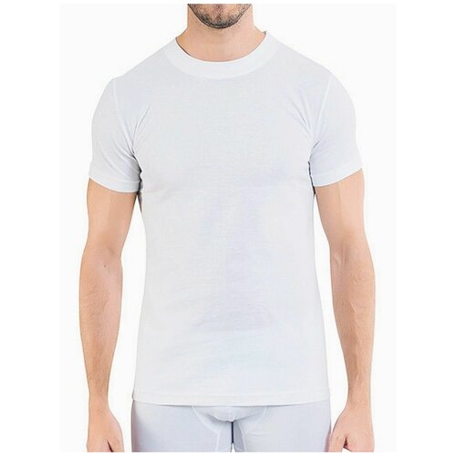 фото Мужская футболка. l 100% хлопок белая 1003 oztas