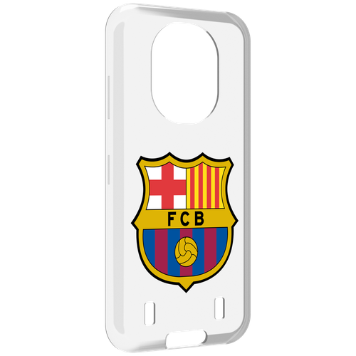 Чехол MyPads ФК FCB Барселона для Oukitel WP16 задняя-панель-накладка-бампер
