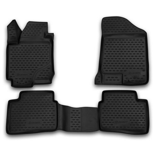 фото Коврики в салон kia cee'd, 2006-2012 4 шт. (полиуретан) element