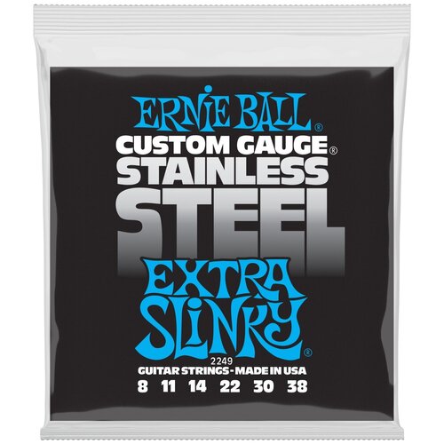 Струны для электрогитары Ernie Ball 2249 20pcs lot 316l stainless steel woman necklace link extended