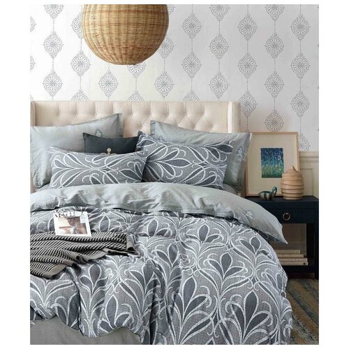 фото Постельное бельё "танго" vip сатин арт:tpig-1030 ; размер:евро 4 наволочки tango