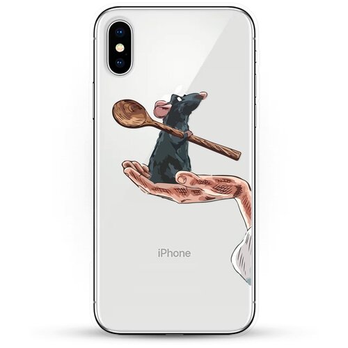 фото Силиконовый чехол реми на apple iphone xs andy & paul