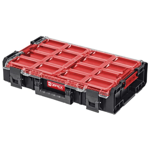 Ящик с органайзером Qbrick System ONE Organizer XL, 58.2x38.7x13.1 см, красный/черный втулка рычага балансировки кабины для mercedes vario l серии 45 5x43 5x85 мм oe 6673170012 автомобильные аксессуары высокого качества