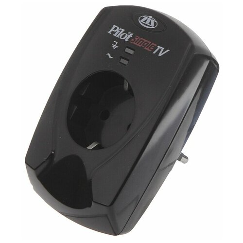 Сетевой фильтр Zis Pilot Single TV 1 Socket Black