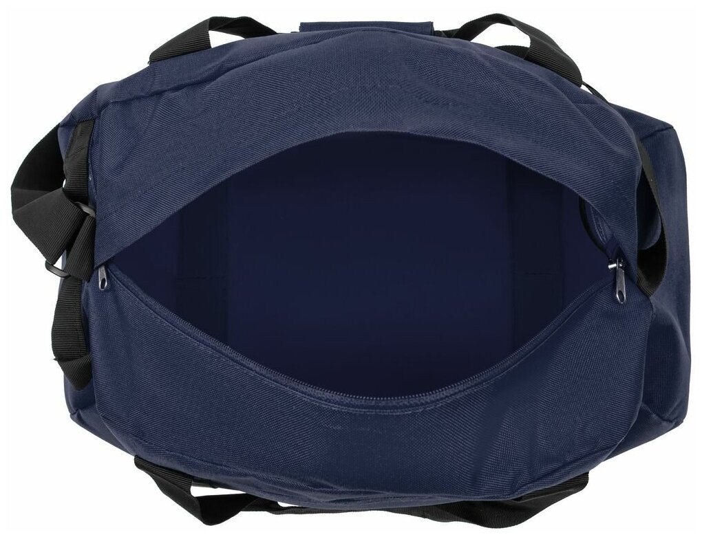 Спортивная сумка Portager, темно-синяя - фотография № 5