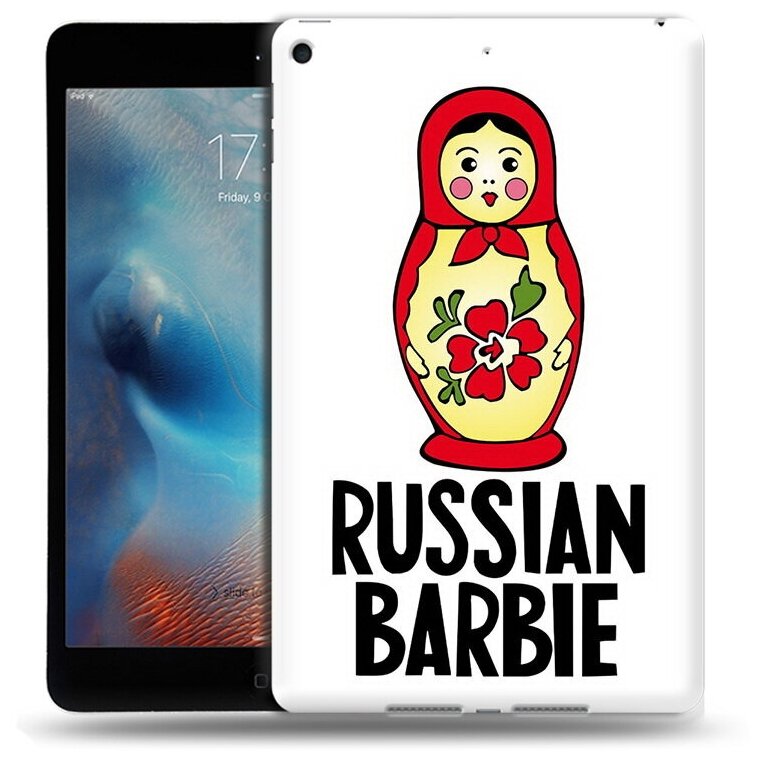 Чехол задняя-панель-накладка-бампер MyPads матрешка для iPad mini 1/iPad mini 2/iPad mini 3-A1432/A1454/A1455/A1489/A1490/A1491/A1599/A1601 противоударный