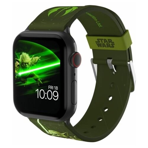 Ремешок MobyFox STAR WARS для Apple Watch (всех размеров) Yoda Edition, зелёный (ST-DSY22STW2018)