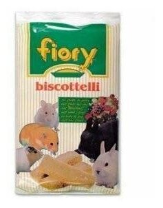 Fiory бисквиты для грызунов biscottelli с ягодами 35 г (2 шт)