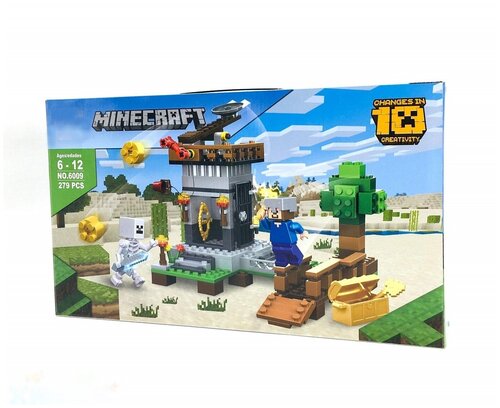 Конструктор Minecraft 6009 Мини крепость, 279 деталей / захватывающая игрушка, по мотивам игры