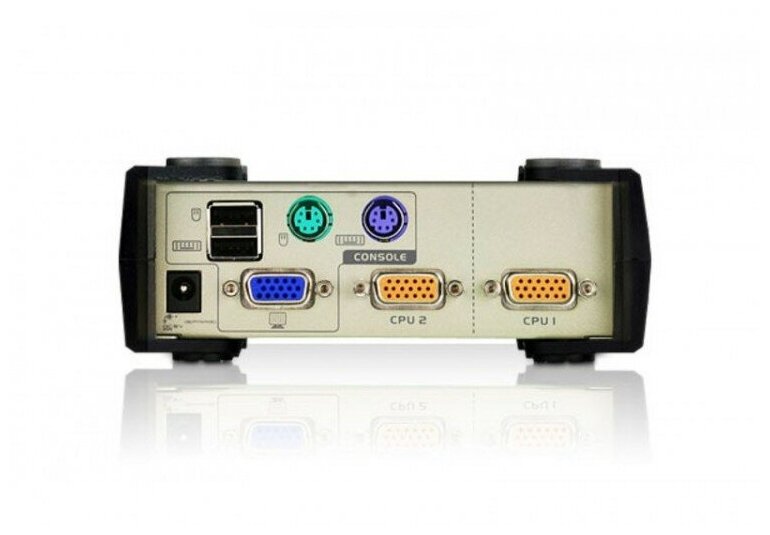 ATEN 2-Port PS/2-USB VGA/Audio KVMP™ Switch with OSD