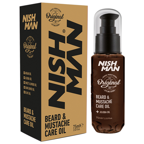 Масло для бороды NISHMAN BEARD OIL ,75 мл