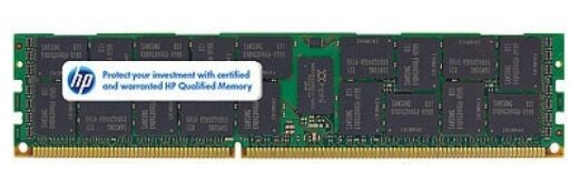 Hp 8GB 1x8GB Dual Rank x4 PC3-10600R DDR3-1333 Registered CAS-9 Memory Kit 500662-B21 501536-001