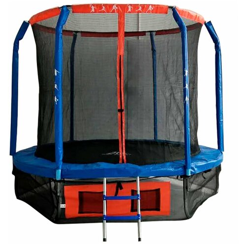 фото Батут dfc jump basket с сеткой 8ft-jbsk-b (244 см)