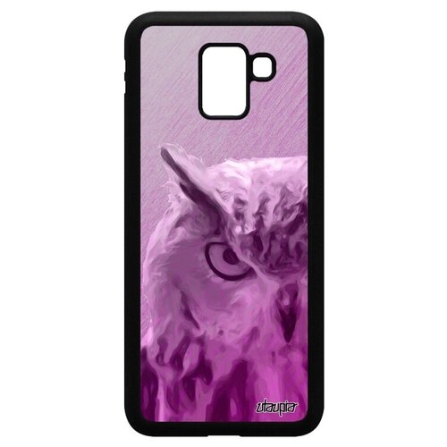 фото Красивый чехол на телефон // samsung galaxy j6 2018 // "сова" стиль совушка, utaupia, розовый