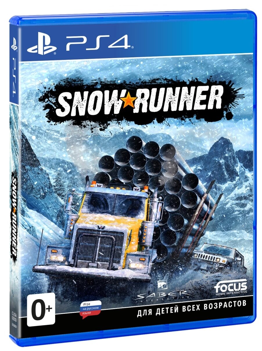 Игра Snowrunner для PlayStation 4, все страны