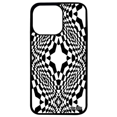 фото Красивый чехол на телефон // iphone 13 pro // "иллюзия звезда" волна дизайн, utaupia, оранжевый