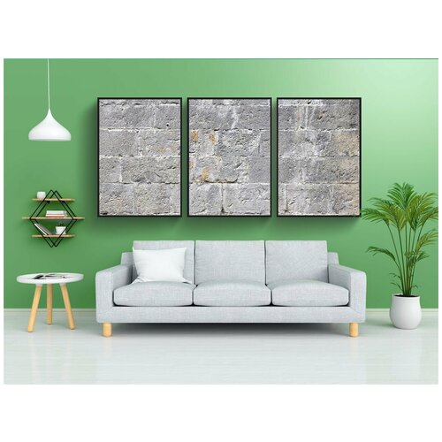 фото Набор модулных постеров для интерьера "структура, текстура, задний план" 60x90 см. в тубусе, без рамки lotsprints