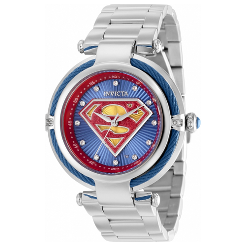 фото Наручные часы invicta часы женские кварцевые invicta dc comics superman lady 36954, серебряный