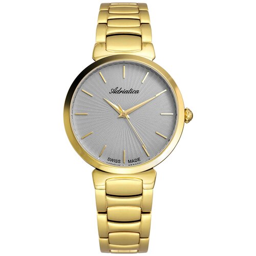 Наручные часы Adriatica Essence, золотой наручные часы adriatica essence золотой