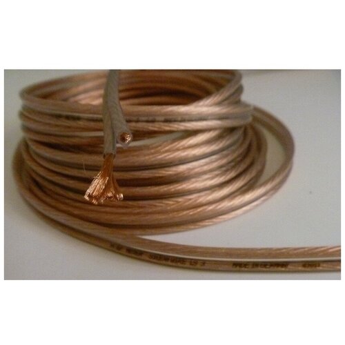 Кабель акустический Silent Wire 901200325 LS-3 Transparent 2x2.5 mm2, 1 м