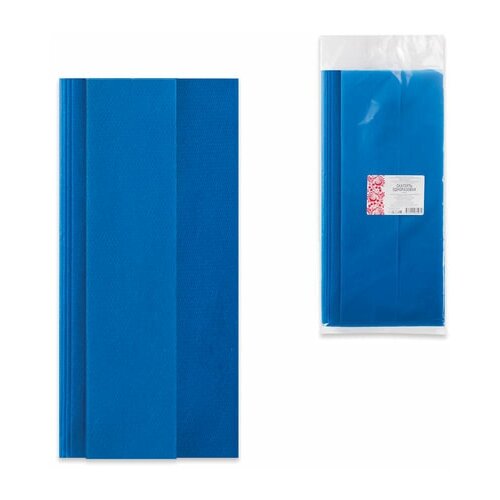 Скатерть одноразовая из нетканого материала спанбонд, 140х110 см, интропластика, синяя - 10 шт.