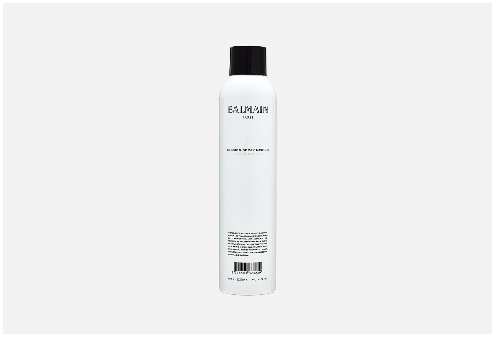 Спрей для укладки волос средней фиксации Session spray medium, 300 мл BALMAIN - фото №1