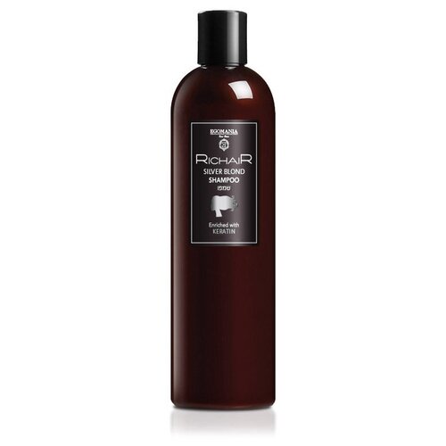 Оттеночный шампунь для платиновых оттенков блонд Кератином, RICHAIR, 400 мл