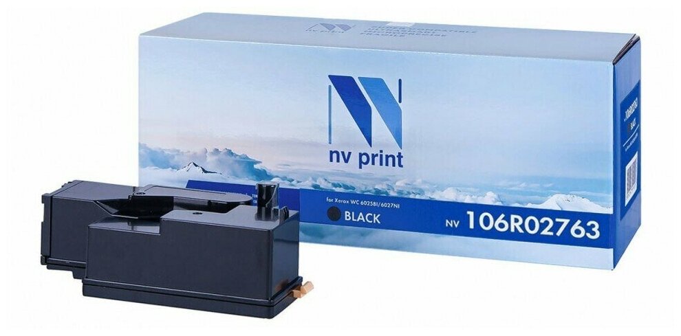 Тонер-картридж для лазерного принтера NVP NV-106R02763Bk Black