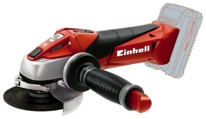 УШМ (болгарка) EINHELL PXC TE-AG 18/115 Li-Solo (4431110) акк.