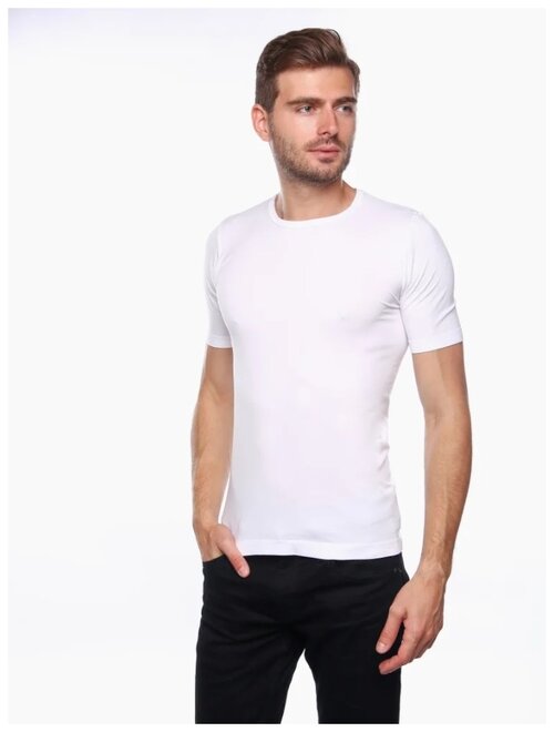 Футболка Intimidea T-Shirt Girocollo UOMO, размер 4-L/XL, белый