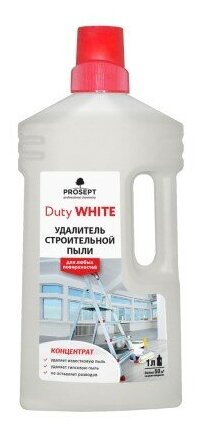 Удалитель строительной гипсовой и известковой пыли Prosept Duty White концентрат (1л)