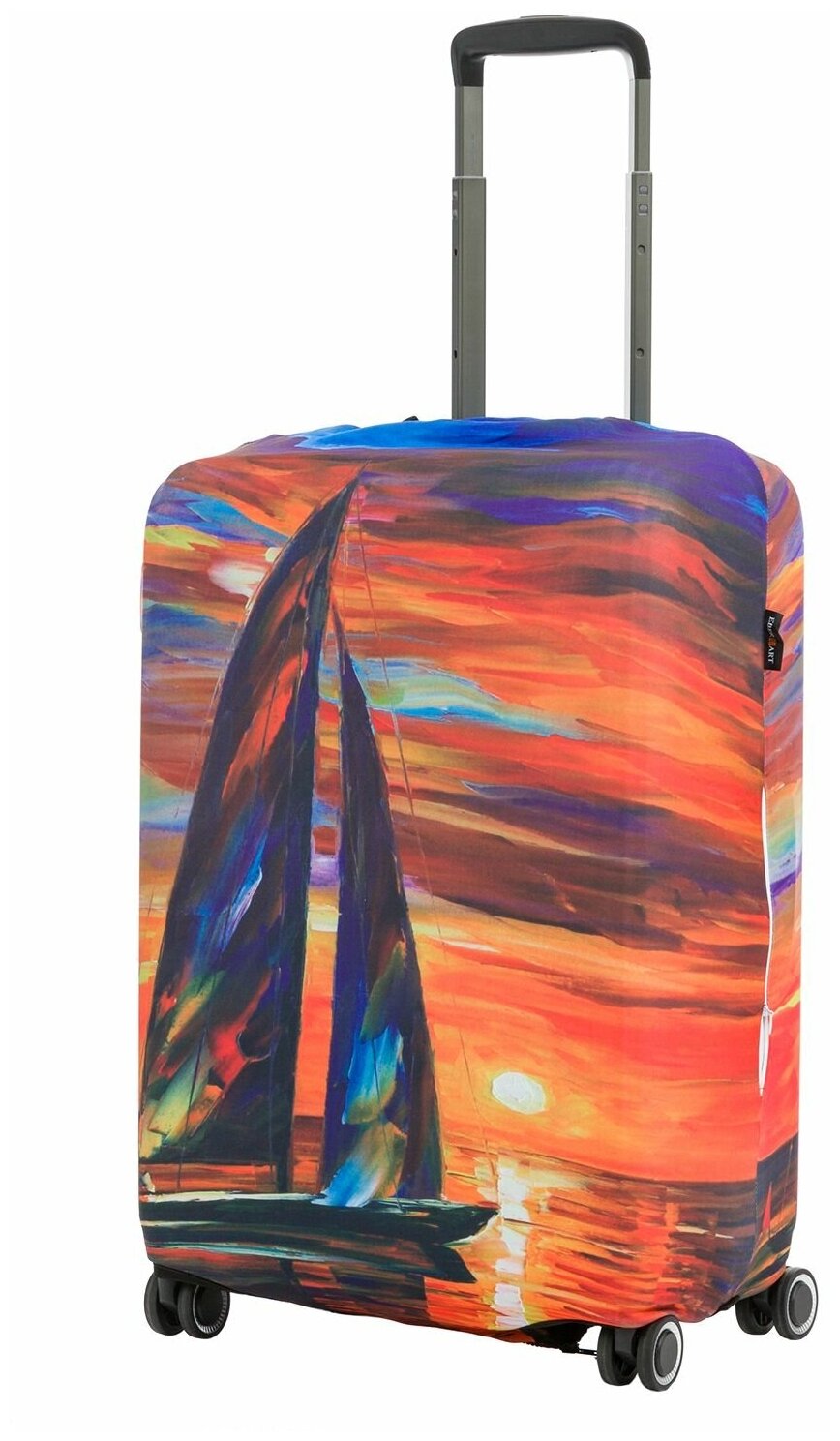 Чехол для чемодана средний EBHP01-M Sailboat Sunset *Sailboat Sunset