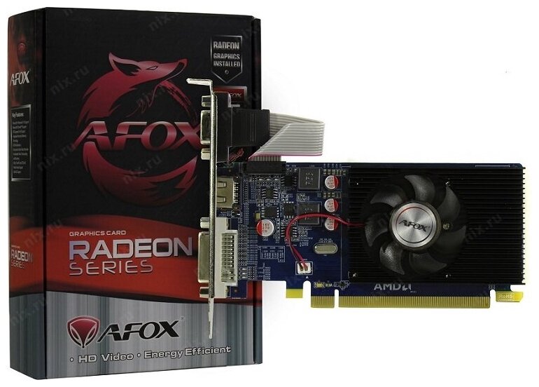 Видеокарта PCI-E Afox AFR5230-1024D3L5 1GB GDDR3 64bit 40nm 625/1334MHz D-Sub/DVI-D/HDMI RTL - фото №2